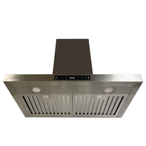 Crown 30" 900 CFM Stainless Steel Gesture Control Wall Mount Range Hood PRO-B09/30