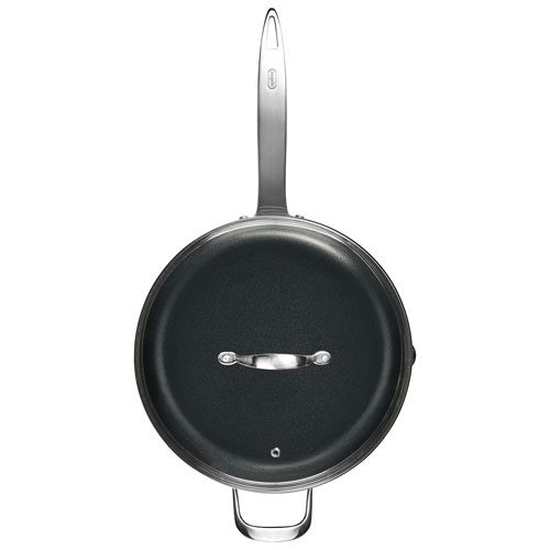 Zyliss 11" Aluminium Saute Pan - Black/Silver