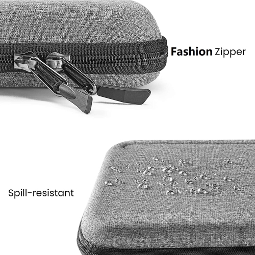 Le boîtier rigide portatif étanche de navor est compatible avec les iPad ou les tablettes de 12.9 po/11 po/10.9”/10.2”, le range-câbles d’accessoires