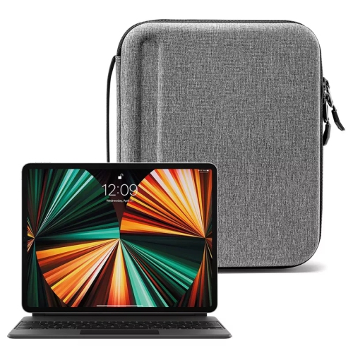 Le boîtier rigide portatif étanche de navor est compatible avec les iPad ou les tablettes de 12.9 po/11 po/10.9”/10.2”, le range-câbles d’accessoires