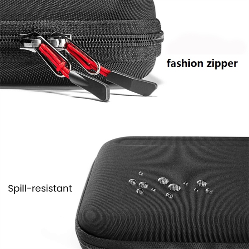 Le boîtier rigide portatif étanche de navor est compatible avec les iPad ou les tablettes de 12.9 po/11 po/10.9”/10.2”, le range-câbles d’accessoires