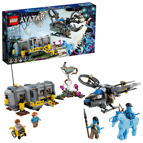 LEGO Avatar: Floating Mountains - Site 26 & RDA Samson - 887 Pieces
