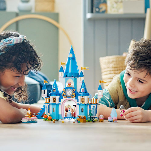 LEGO Disney Princess: Cinderella and Prince Charming's Castle - 365 Pieces (43206)