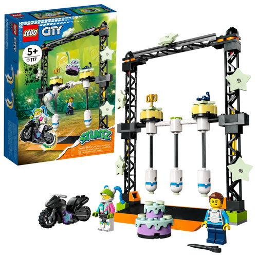 LEGO City Stuntz : Le défi de cascades frappeur - 117 pièces