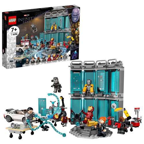 LEGO Marvel: Iron Man Armory - 496 Pieces