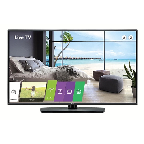 Image 1 de 1.. Boîte ouverte - moniteurs commerciaux UHD 4K de 49 po UT570H de LG - Noir titane