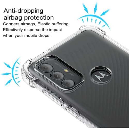 【CSmart】 Thin TPU Silicone Jelly Bumper Soft Case Back Cover for Motorola Moto G Power 2022 / G Play 2023, Clear
