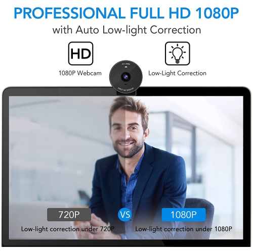 EMEET Webcam Web Camera 1080p 30 fps C950