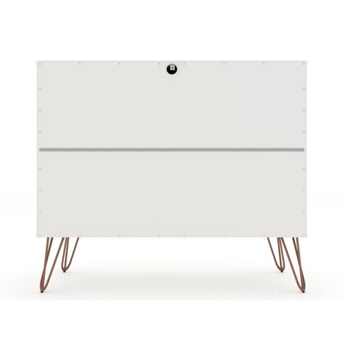 Rockefeller Wood Dresser in White