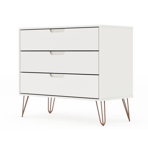 Rockefeller Wood Dresser in White