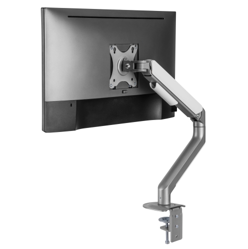 Uplite Single Spring-Assisted LCD Monitor Arm Desk Mount Stand Fully Adjustable Articulating Arm for 1 Screen up to 32"