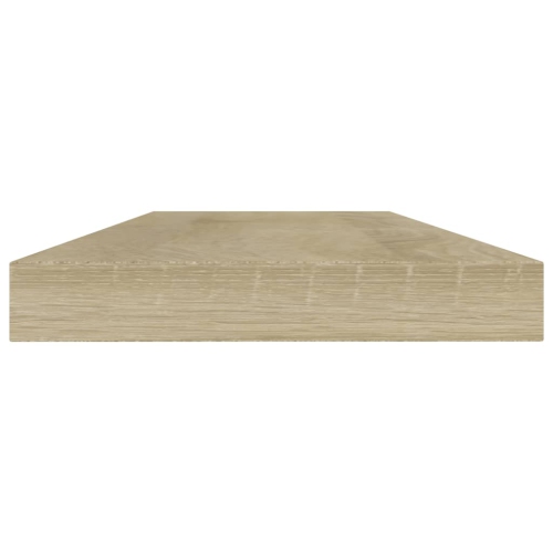 vidaXL Bookshelf Boards 8 pcs Sonoma Oak 15.7"x3.9"x0.6" Chipboard