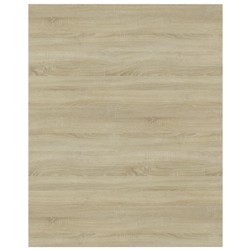 vidaXL Bookshelf Boards 4 pcs Sonoma Oak 15.7"x19.7"x0.6" Chipboard