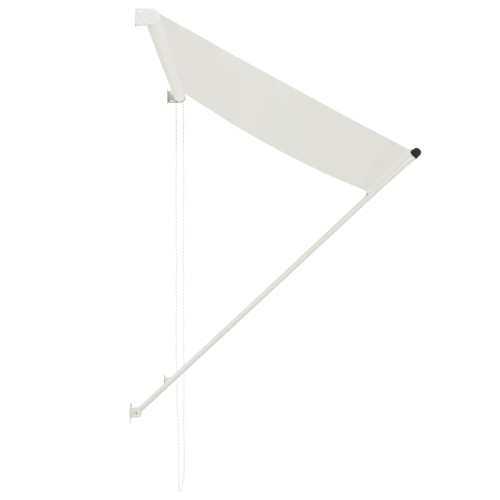 vidaXL Retractable Awning 59.1"x59.1" Cream