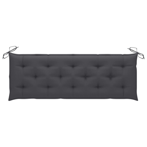 vidaXL Cushion for Swing Chair Anthracite 59.1" Fabric