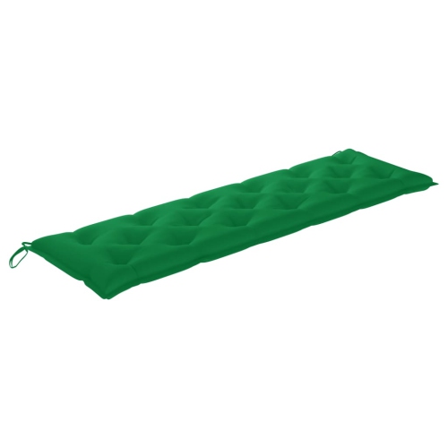 Coussin de banquette VidaXL, vert, 70,9 x 19,7 x 2,8 po