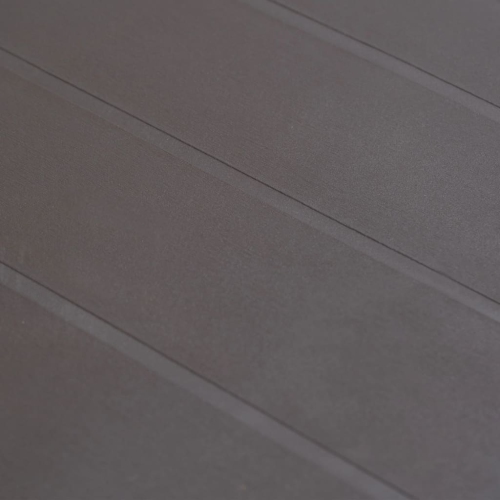 vidaXL Patio Table Brown 86.6"x35.4"x28.3" Plastic Rattan Look