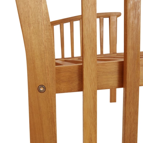 vidaXL Patio Bench 46.9" Solid Acacia Wood