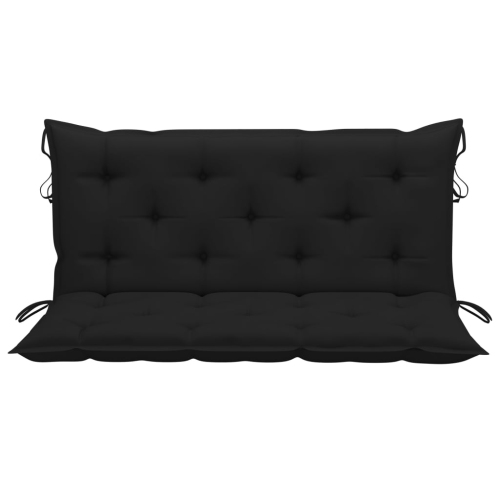 vidaXL Cushion for Swing Chair Black 47.2" Fabric