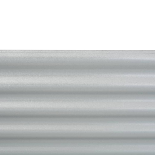 vidaXL Garden Raised Bed 62.9"x31.4"x31.8" galvanized Steel Silver