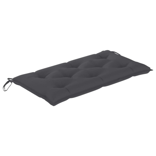 vidaXL Garden Bench Cushion Anthracite 43.3"x19.6"x2.7" Fabric