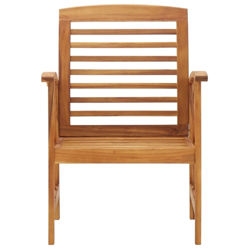 vidaXL Patio Chairs 2 pcs Solid Acacia Wood