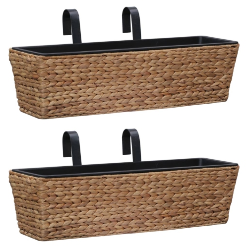 VIDAXL  Garden Planters 2 PCs Water Hyacinth