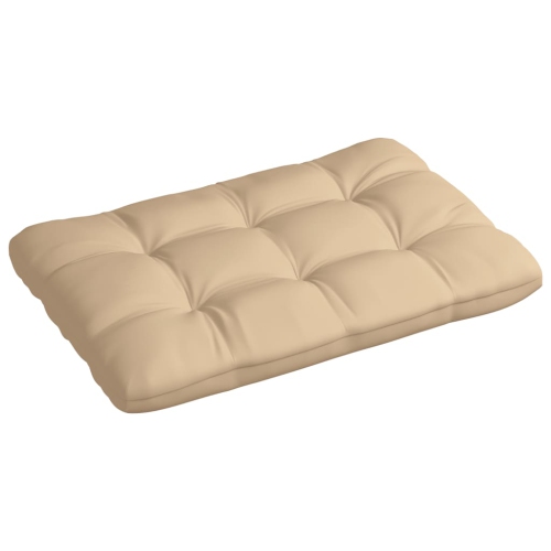 VIDAXL  Pallet Sofa Cushion 47.2"x31.5"x3.9" In Beige