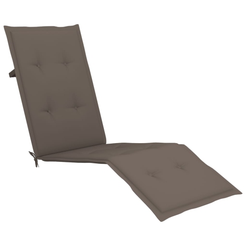 vidaXL Deck Chair Cushion Taupex19.7"x1.2"