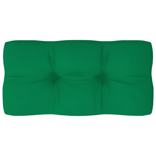 Coussin de canapé vidaXL, vert, 31.5 x 15,7 x 3,9 po