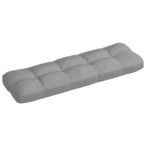 vidaXL Pallet Sofa Cushion Gray 47.2"x15.7"x3.9"