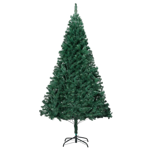vidaXL Artificial Christmas Tree with Thick Branches Green 59.1" PVC