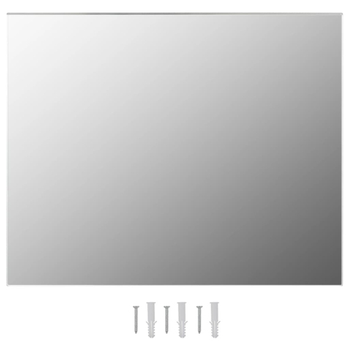 vidaXL Frameless Mirror 39.4"x23.6" Glass