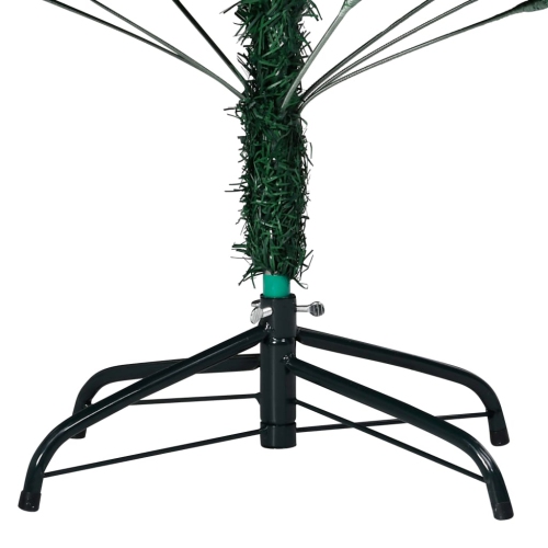 vidaXL Artificial Christmas Tree with Thick Branches Green 94.5" PVC