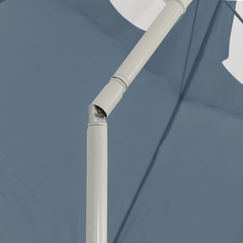 vidaXL Beach Umbrella Blue 118.1"