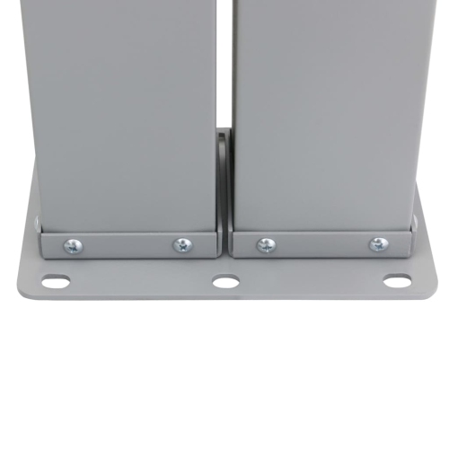 vidaXL Retractable Side Awning Cream 39.4"x393.7"