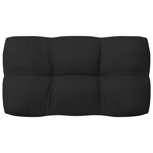 vidaXL Pallet Sofa Cushions 5 pcs Black