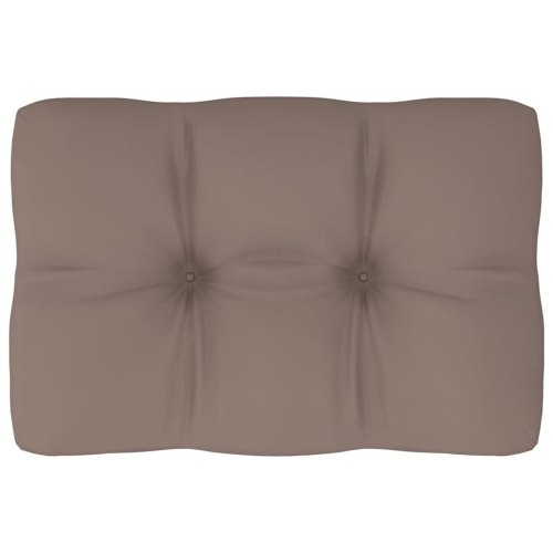 VIDAXL  Pallet Sofa Cushion Taupe 23.6"x15.7"x3.9"