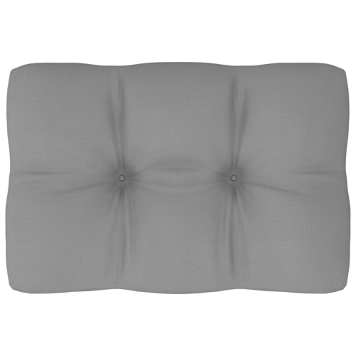 VIDAXL  Pallet Sofa Cushion 23.6"x15.7"x3.9" In Gray