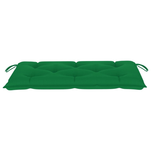 vidaXL Garden Bench Cushion Green 39.4x19.7"x2.8" Fabric"