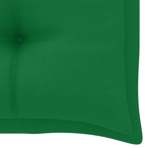 vidaXL Garden Bench Cushion Green 39.4x19.7"x2.8" Fabric"