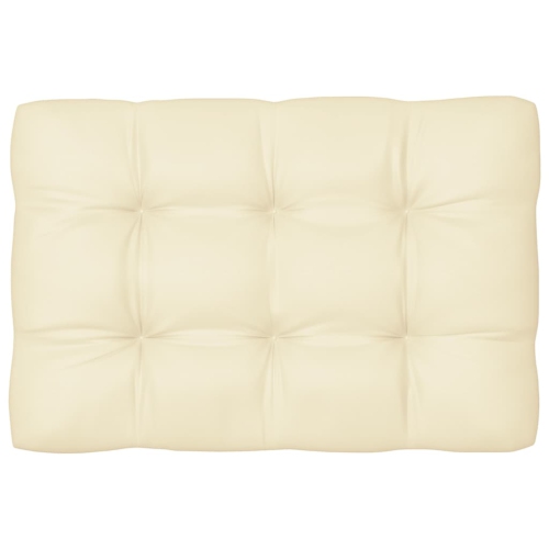 vidaXL Pallet Sofa Cushions 5 pcs Cream