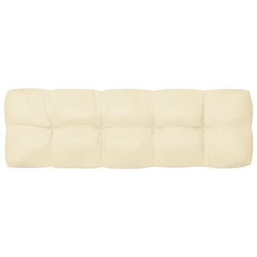 vidaXL Pallet Sofa Cushions 5 pcs Cream