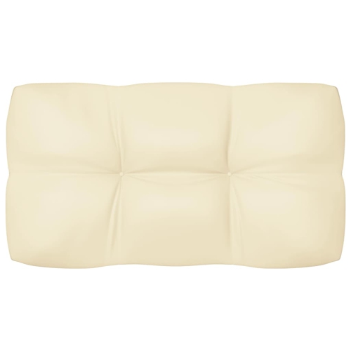 vidaXL Pallet Sofa Cushions 5 pcs Cream