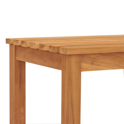 vidaXL Patio Bench 44.9" Solid Teak Wood