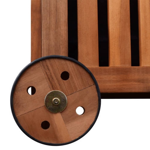 vidaXL Patio Storage Box 46"x20"x23" Wood