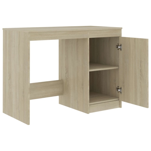 Bureau gris vidaXL de 39.4 x 19,7 x 29,9 po en carton gris