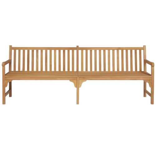 vidaXL Patio Bench 89.8" Solid Teak Wood