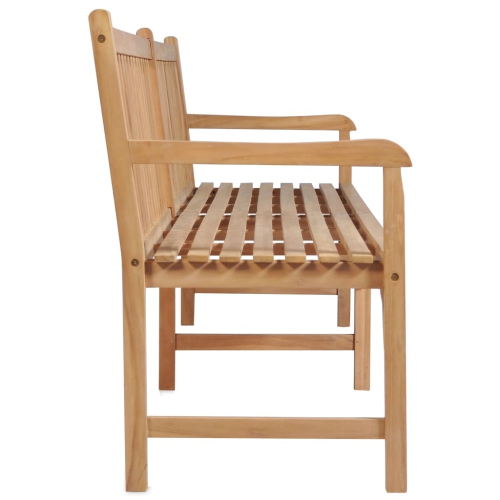 vidaXL Patio Bench 89.8" Solid Teak Wood