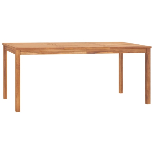 VIDAXL  Patio Dining Table 70.9"x35.4"x30.3" Solid Teak Wood